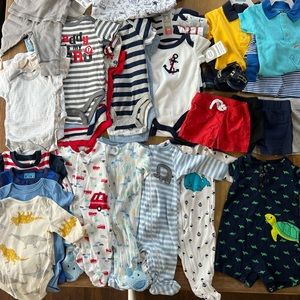 NWT Boys 0-3month lot - nearly all brand new items